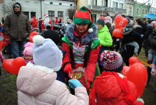 Parada Mikołajów w Rudniku nad Sanem