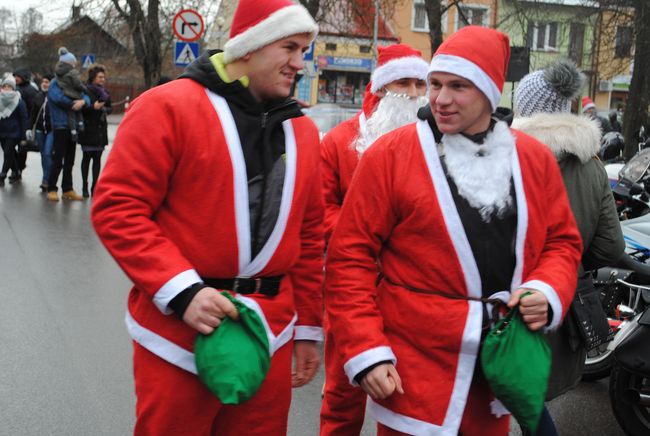 Parada Mikołajów w Rudniku nad Sanem