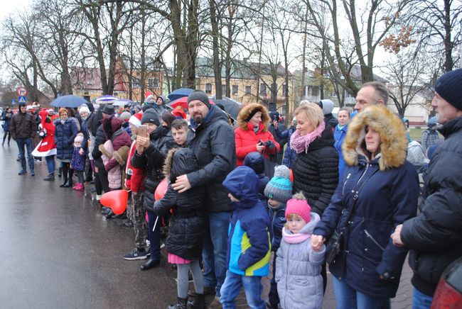 Parada Mikołajów w Rudniku nad Sanem