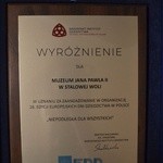 Wyróżnienie dla Muzeum JPII w Stalowej Woli