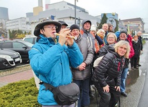 Ekolodzy z zachodniej Europy pod Elektrownią Łaziska.