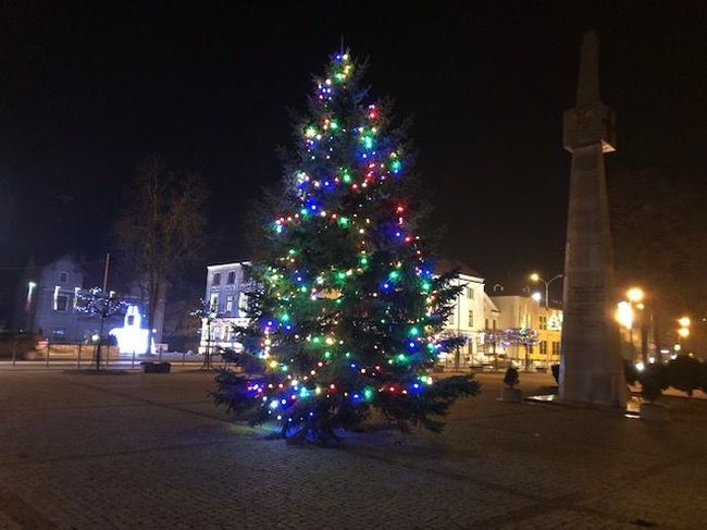 Świąteczne iluminacje w Nisku