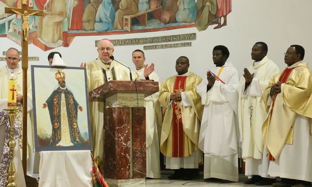 Msza św. jubileuszowa w kościele św. Stanisława biskupa męczennika w Lublinie