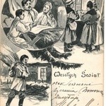 Kolekcja kartek świątecznych 