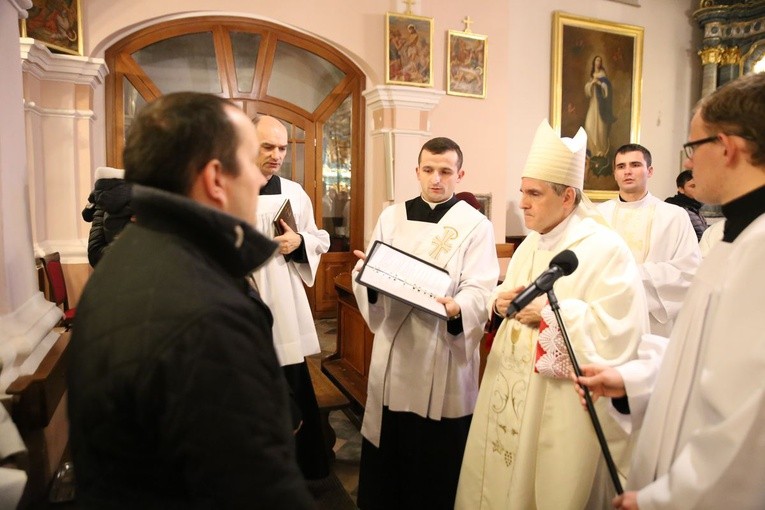 Rozpoczęcie przygotowania do chrztu 