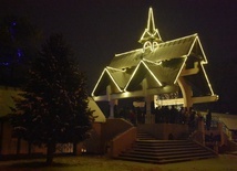 Świąteczna iluminacja u Gaździny Podhala