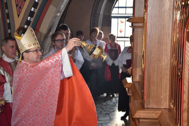 Poświęcenie nowych organów w ludźmierskiej bazylice