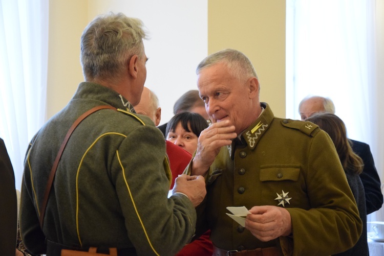 Spotkanie opłatkowe Ułanów Jazłowieckich w Szymanowie