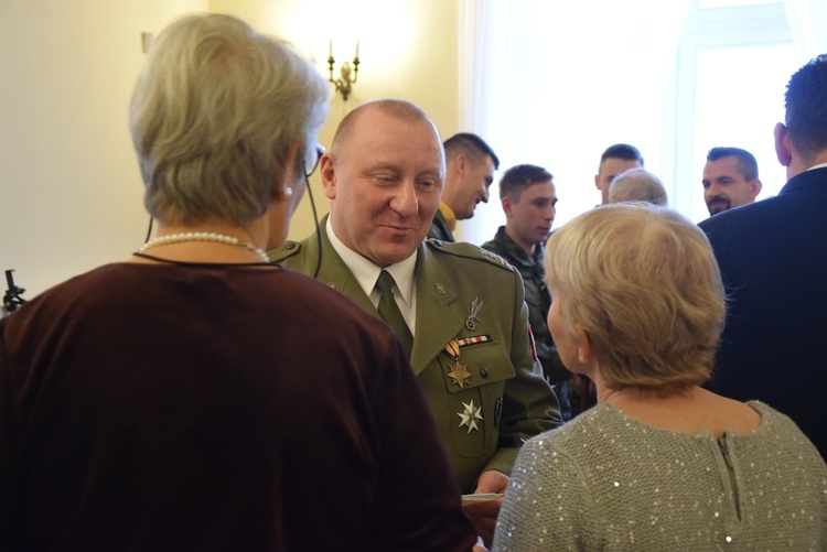 Spotkanie opłatkowe Ułanów Jazłowieckich w Szymanowie