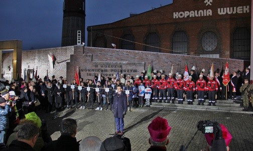 37. rocznica pacyfikacji na "Wujku" 