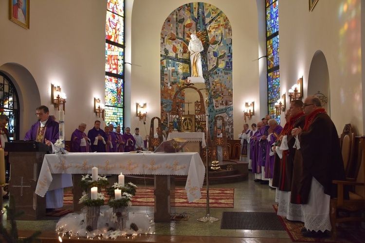 Uroczystości pogrzebowe śp. Józefa Gacka