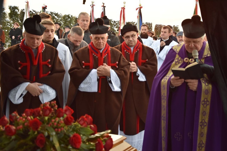 Uroczystości pogrzebowe śp. Józefa Gacka