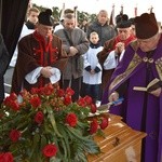 Uroczystości pogrzebowe śp. Józefa Gacka