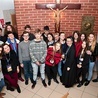 ◄	Na rekolekcje do Podczela, które trwały od 14  do 16 grudnia, przyjechało kilkunastu młodych ludzi z różnych stron diecezji.