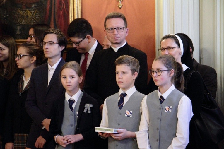 Opłatek szkół katolickich u metropolity krakowskiego, 2018