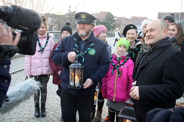 Betlejemskie Światełko Pokoju w Zgorzelcu /Goerlitz