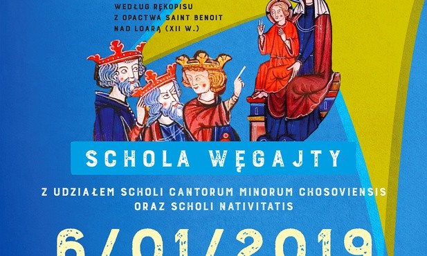 Odegranie dramatu liturgicznego Ordo Stellae, Chorzów, 6 stycznia 