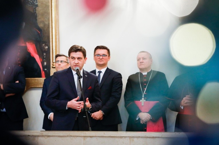 Opłatek w kurii