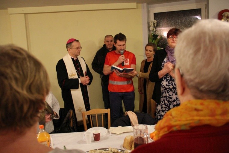 Wigilia Caritas dla samotnych, ubogich i bezdomnych