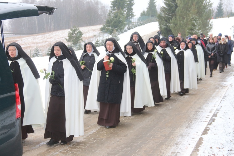 Pożegnanie s. Krystyny od Krzyży 