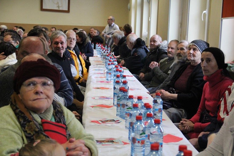 Wigilia dla ubogich u franciszkanów
