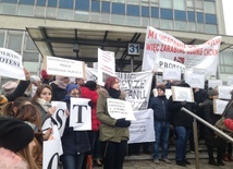 Protest pracowników prokuratury