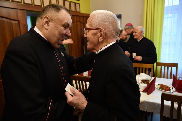 Dom Księży Emerytów - Msza św. i opłatek