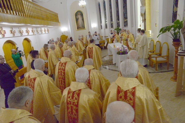 Poświęcenie odnowionej kaplicy