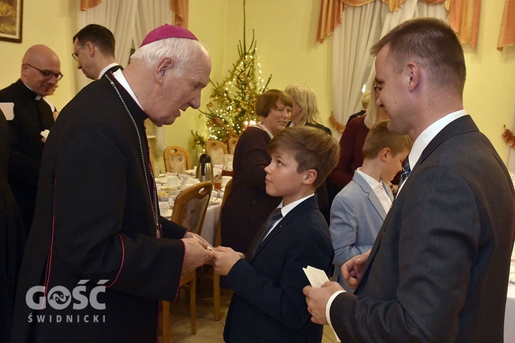 Spotkanie opłatkowe w świdnickim seminarium