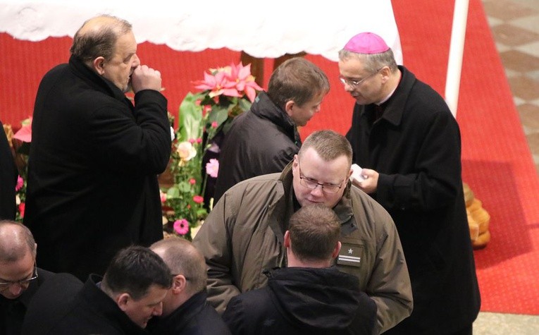 Spotkanie opłatkowe księży
