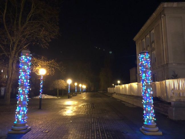 Iluminacje w Stalowej Woli