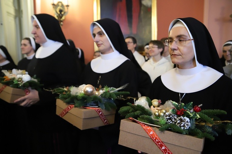 Opłatkowe spotkanie kapłanów i sióstr zakonnych z metropolitą krakowskim