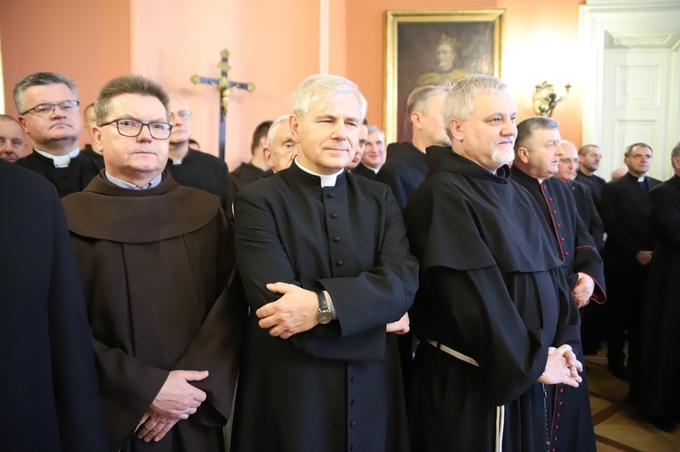 Opłatkowe spotkanie kapłanów i sióstr zakonnych z metropolitą krakowskim