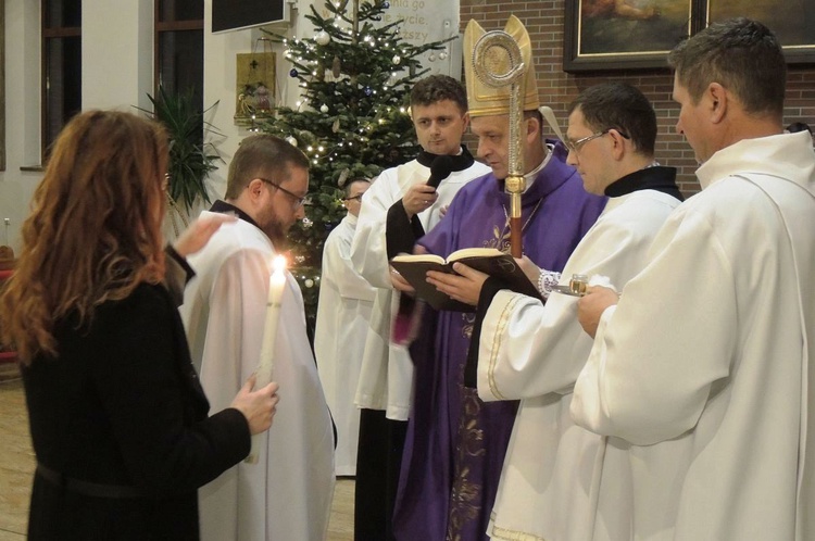 Chrzest dorosłego we wspólnocie SECiM w Bielsku-Białej