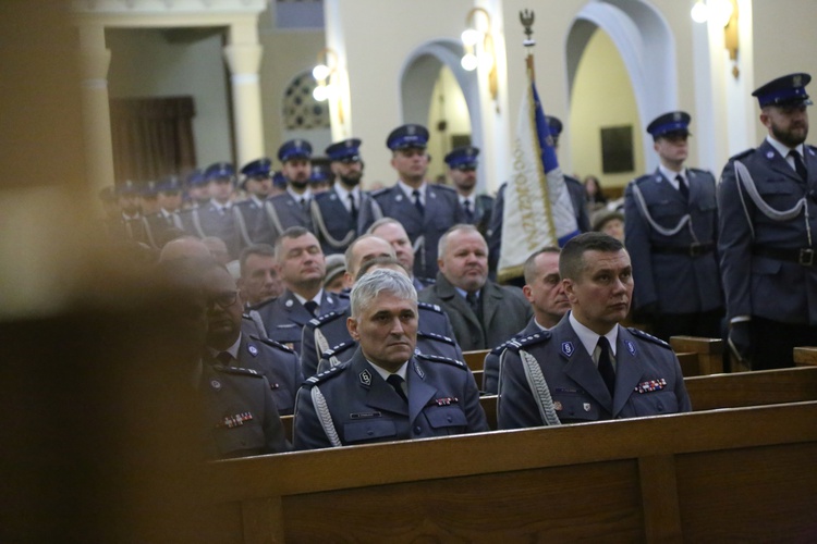 Świąteczne spotkanie policjantów