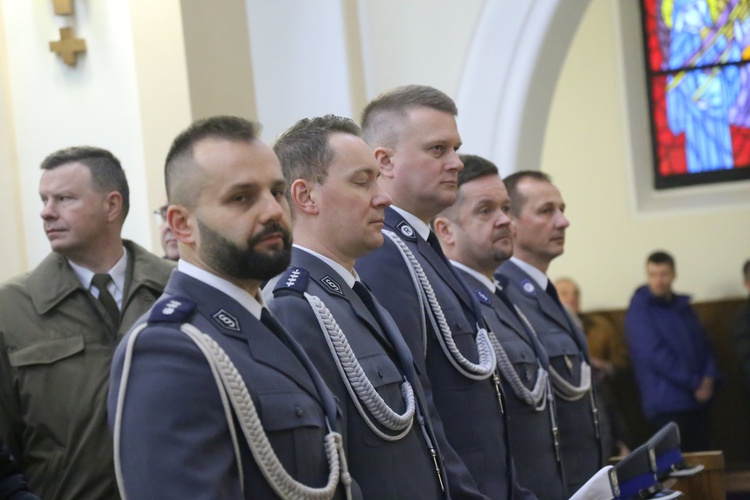 Świąteczne spotkanie policjantów