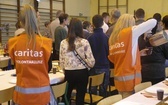 Spotkanie wigilijne dla potrzebujących w Łąbędach