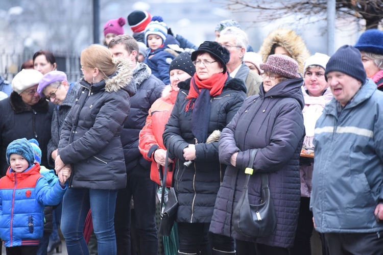 Wigilia na grybowskim rynku