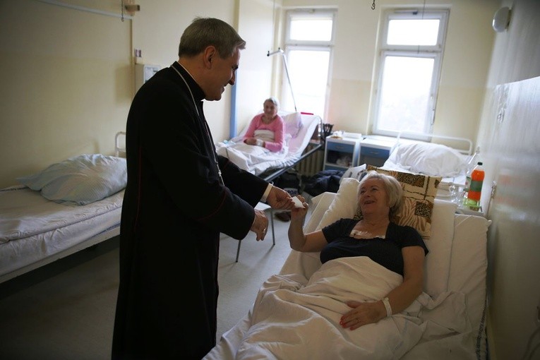 Wigilijna wizyta u chorych 