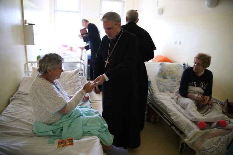 Wigilijna wizyta u chorych 