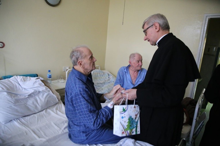 Wigilijna wizyta u chorych 