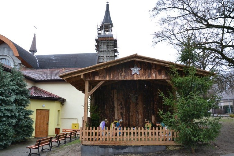 Szopki w kościołach diecezji
