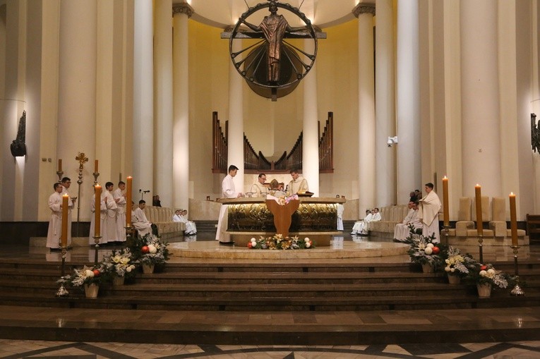 Pasterka w katowickiej katedrze