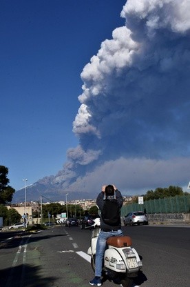 Etna się obudziła