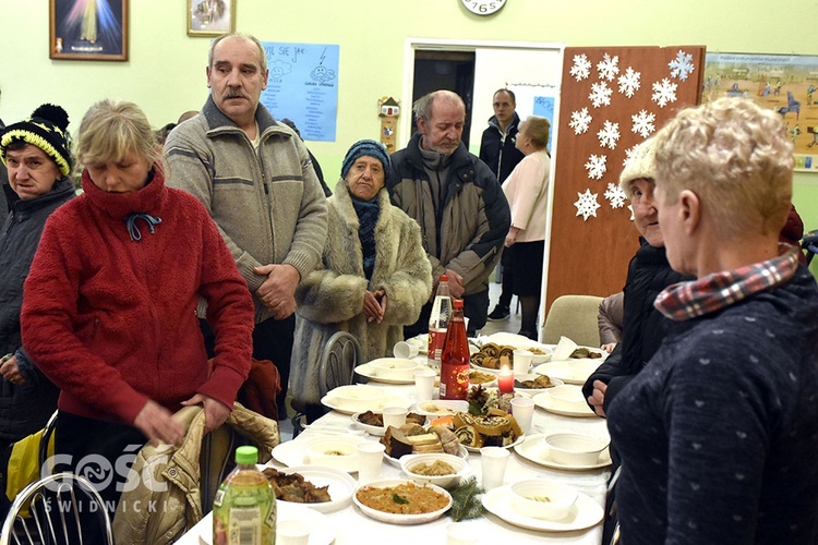 Wigilia Caritas w Świdnicy