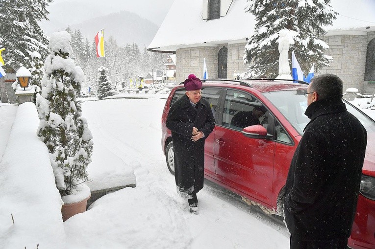 Abp Marek Jędraszewski na Krzeptówkach