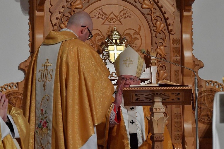 Abp Marek Jędraszewski na Krzeptówkach