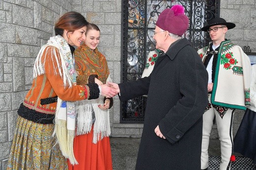 Abp Marek Jędraszewski na Krzeptówkach