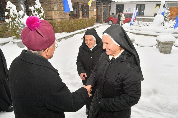 Abp Marek Jędraszewski na Krzeptówkach