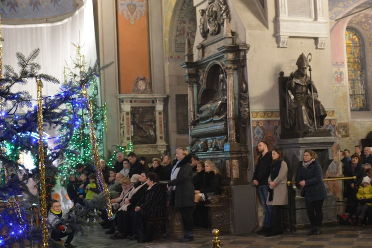 Pasterka w płockiej katedrze